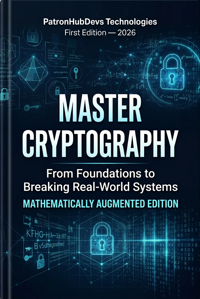 How to Master Cryptography — From Foundations to Breaking Real-World Systems (Mathematically Augmented Edition)