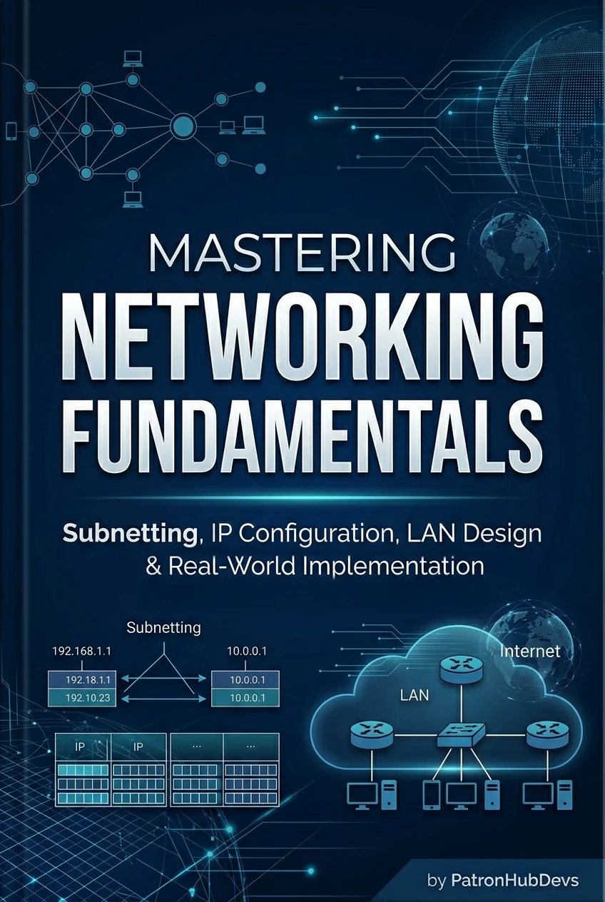 Mastering Network Fundamentals — Subnetting, IP Configuration, LAN Design & Real-World Implementation